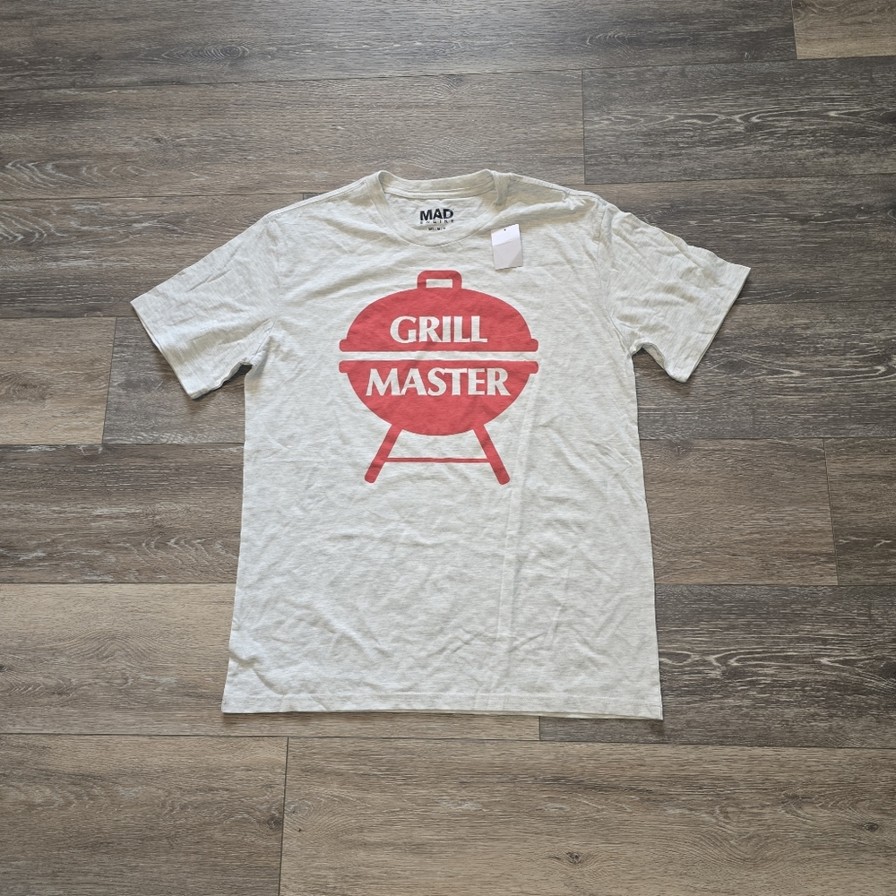 Grill Master Men's Medium Short Sleeve Shirt New w/ Tags!